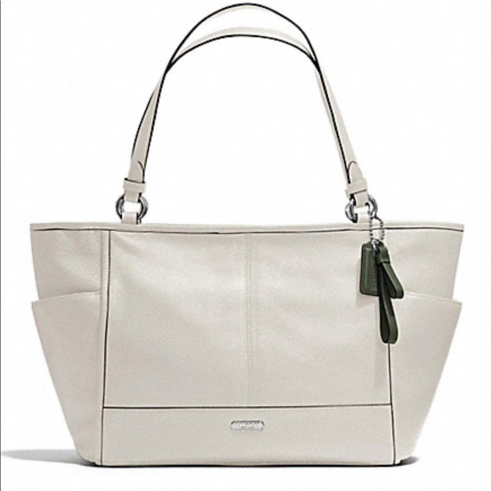 COACH PARK LEATHER CARRIE TOTE F29898